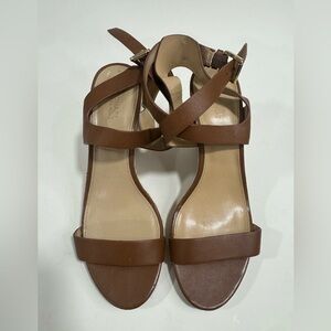 Michael Kors Kaylee Espadrille Wedge Sandals Sz 8 M